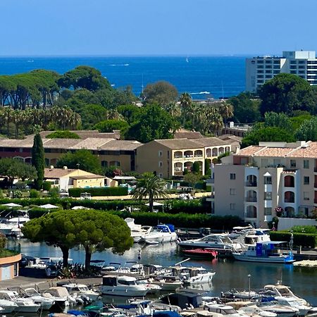 Appartement T3 De Standing Vue Mer Et Marina Mandelieu Exteriör bild