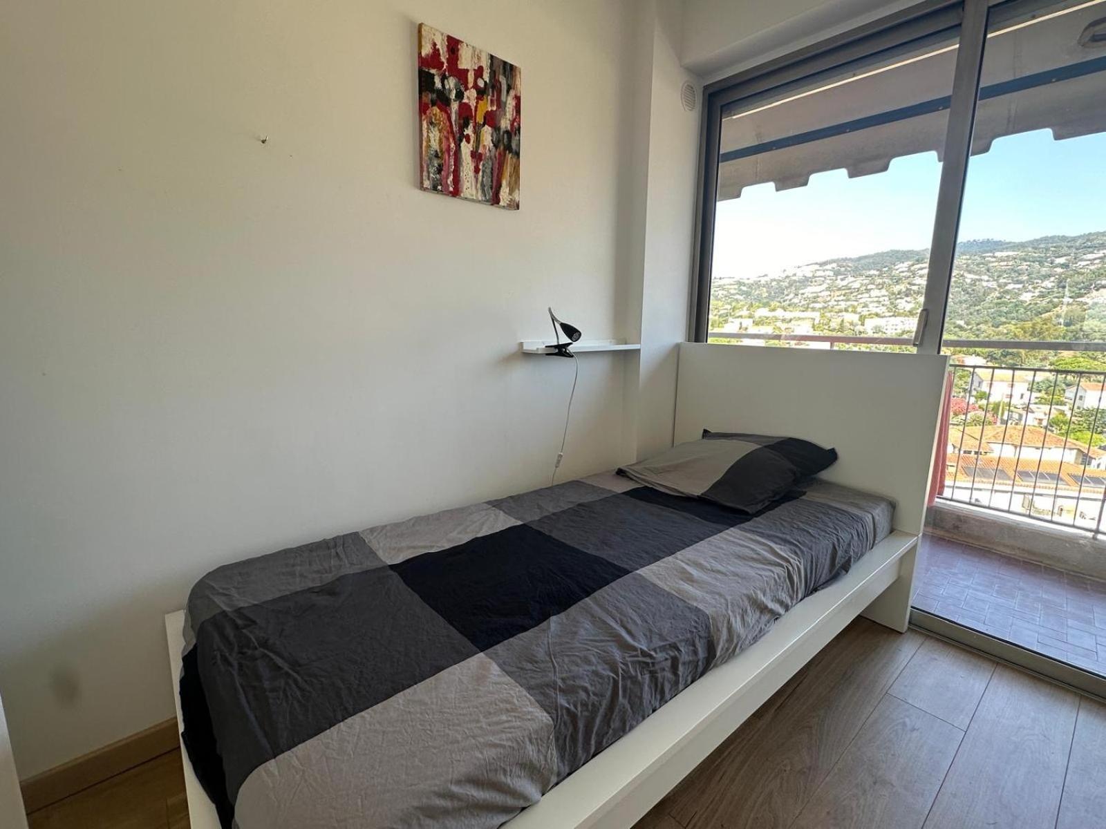 Appartement T3 De Standing Vue Mer Et Marina Mandelieu Exteriör bild