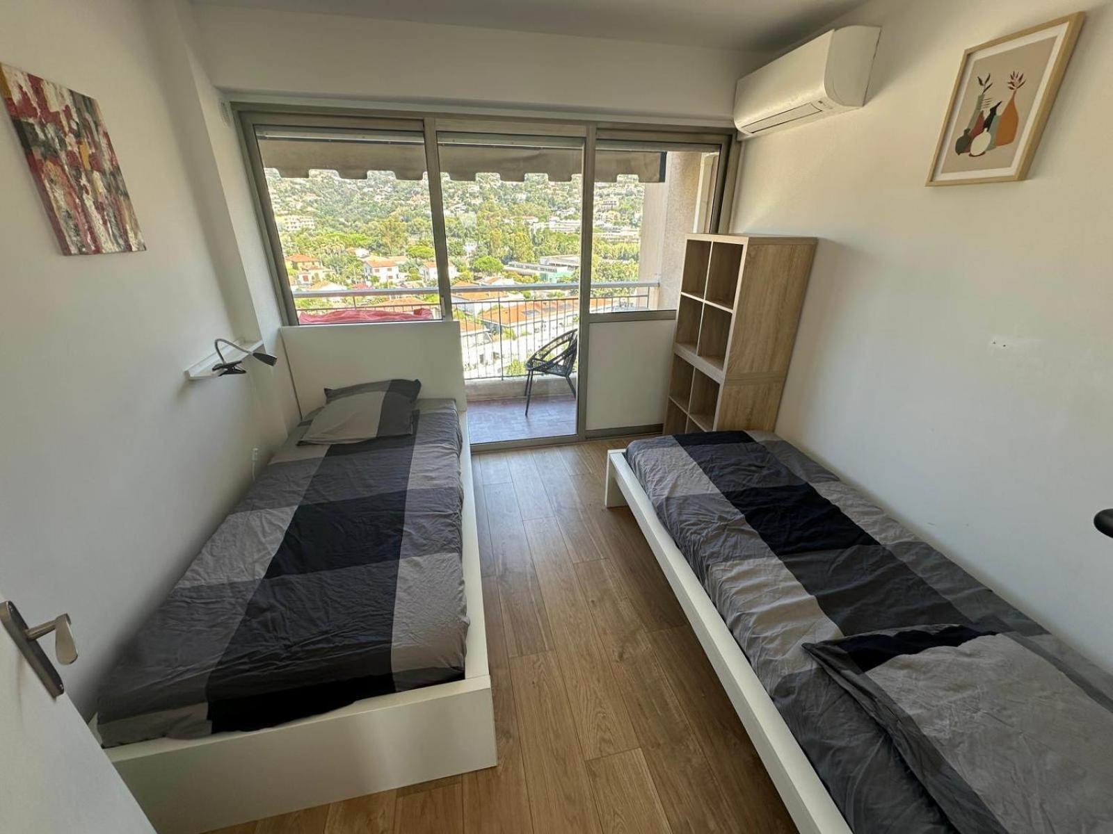 Appartement T3 De Standing Vue Mer Et Marina Mandelieu Exteriör bild