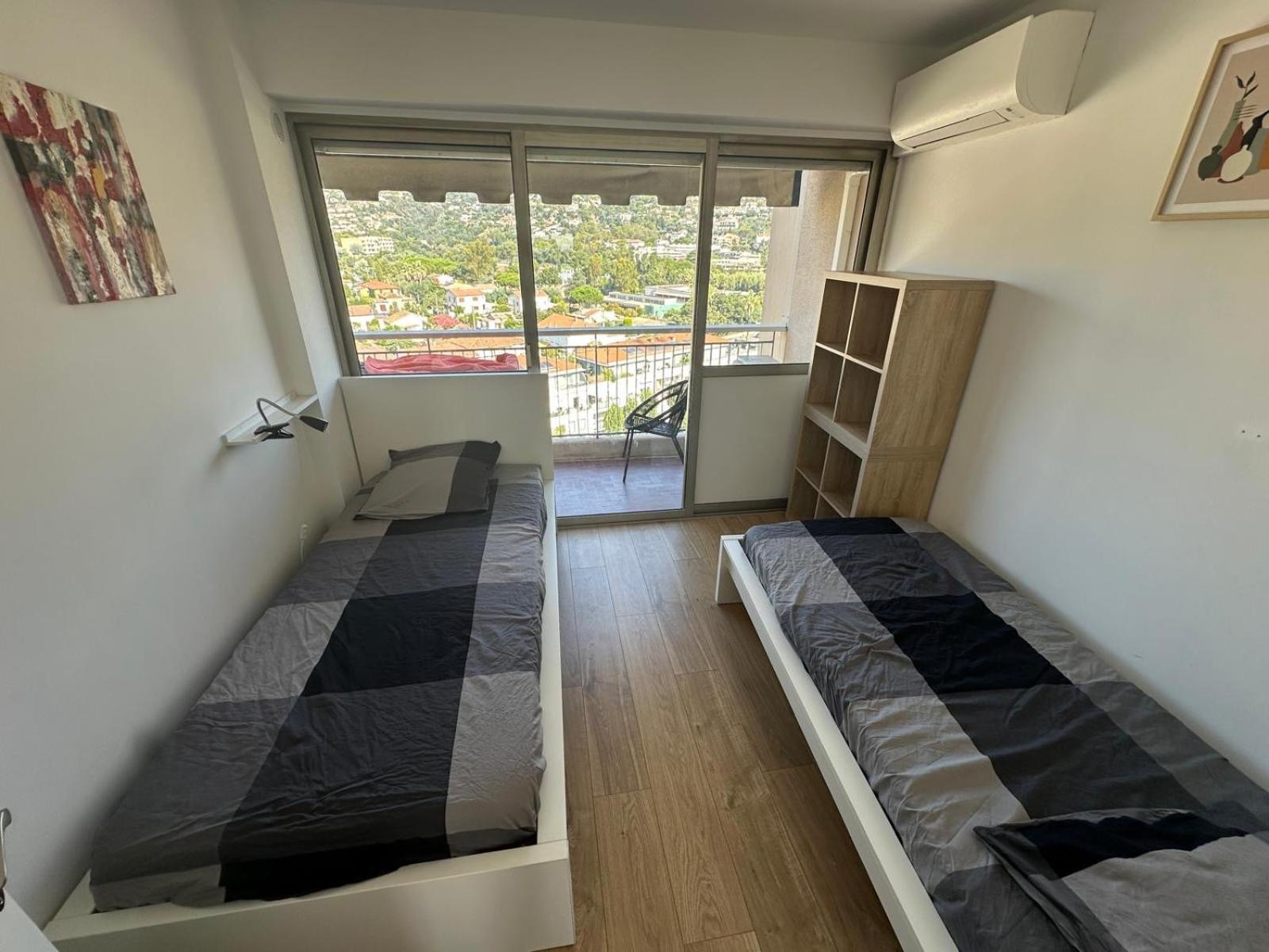 Appartement T3 De Standing Vue Mer Et Marina Mandelieu Exteriör bild