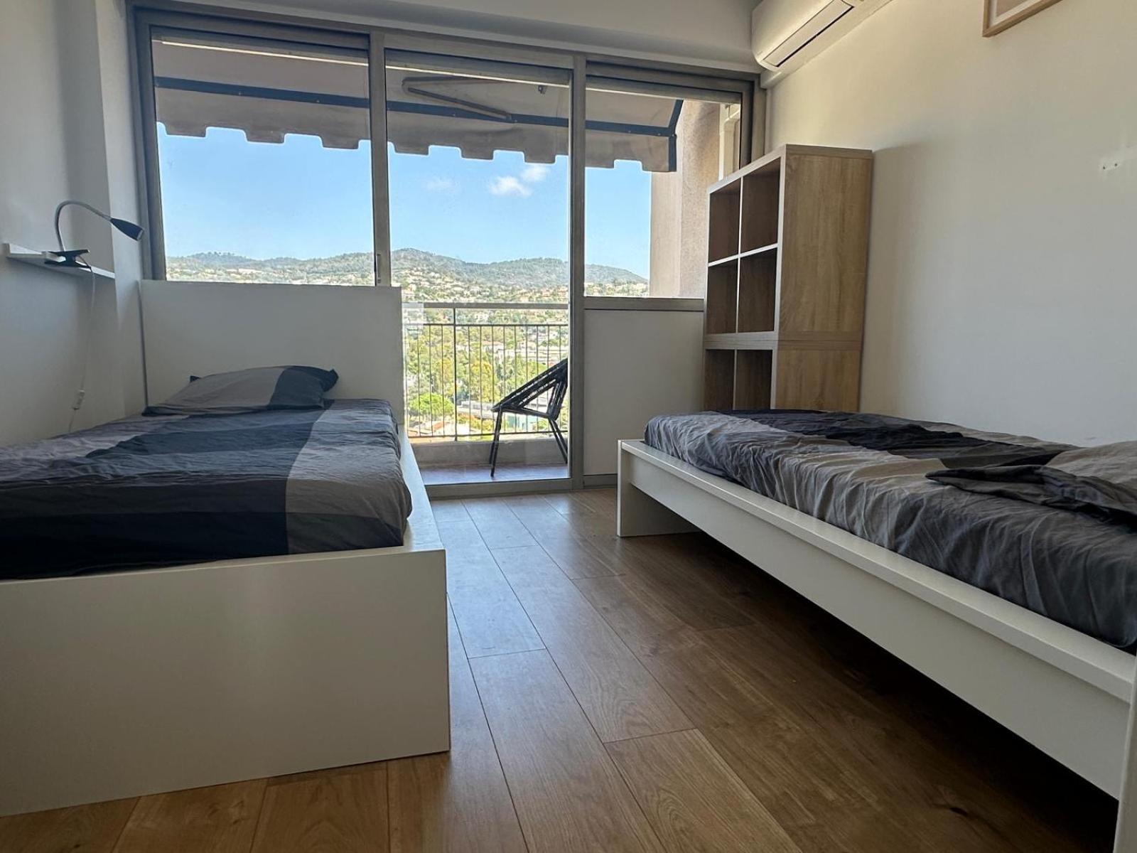 Appartement T3 De Standing Vue Mer Et Marina Mandelieu Exteriör bild