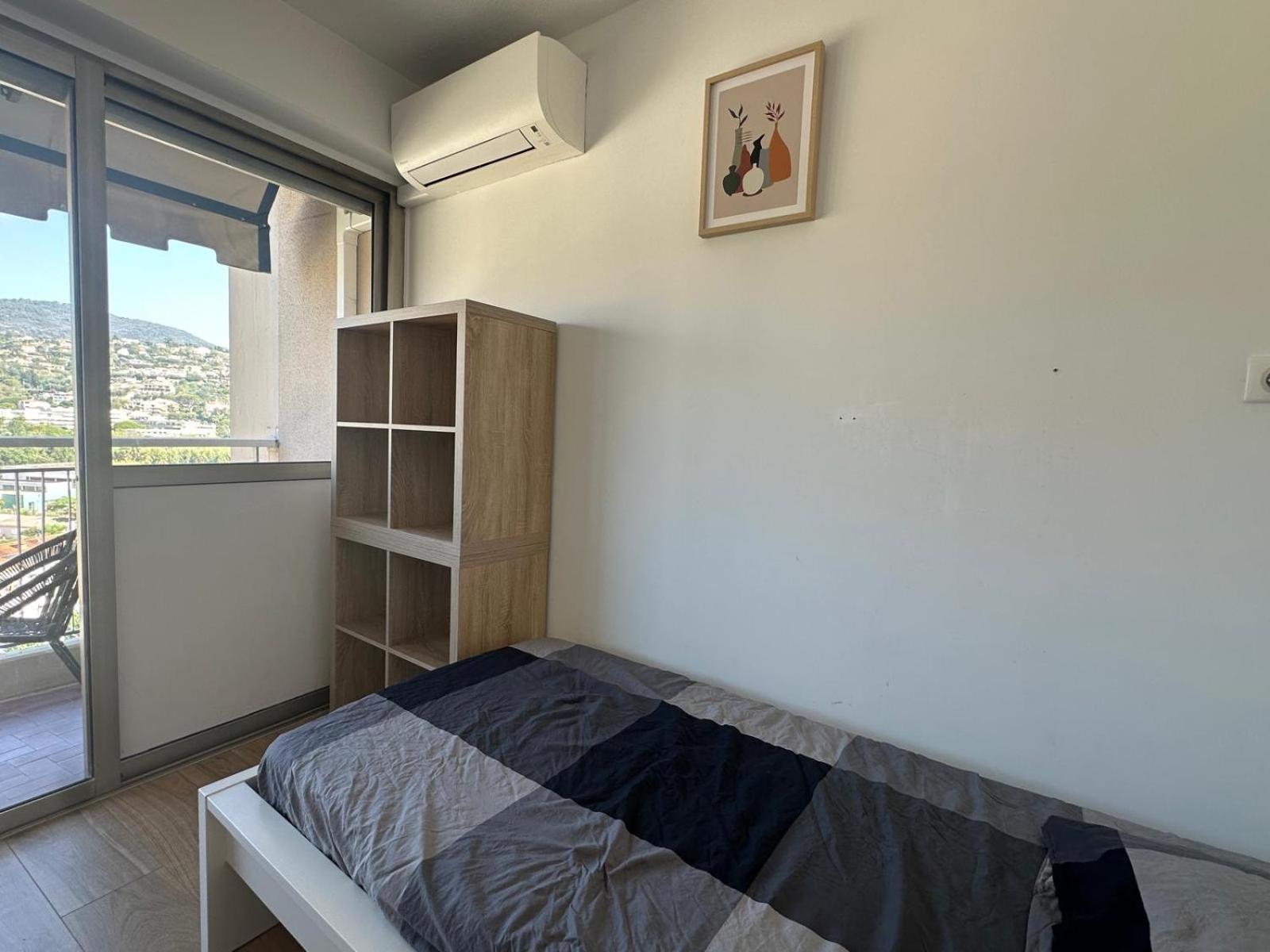 Appartement T3 De Standing Vue Mer Et Marina Mandelieu Exteriör bild