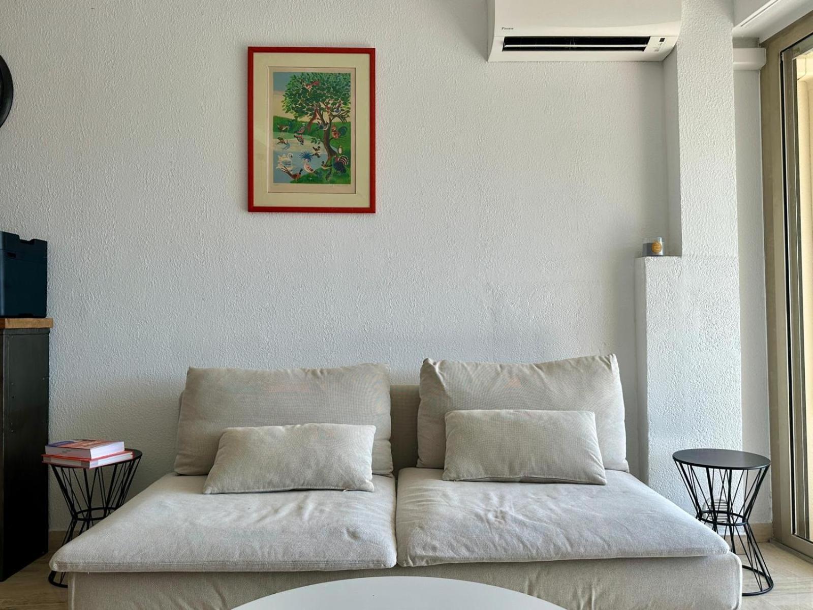 Appartement T3 De Standing Vue Mer Et Marina Mandelieu Exteriör bild